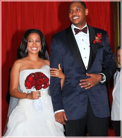 carmelo anthony girlfriend. NBA player Carmelo Anthony and