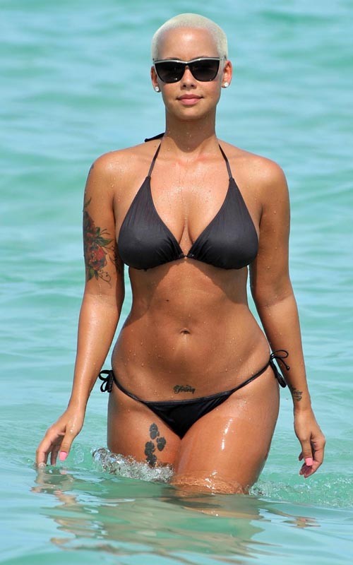 amber rose fat pictures. Model Amber Rose was spotted