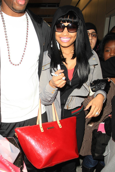  when Young Money femcee Nicki Minaj touched down in London airport.