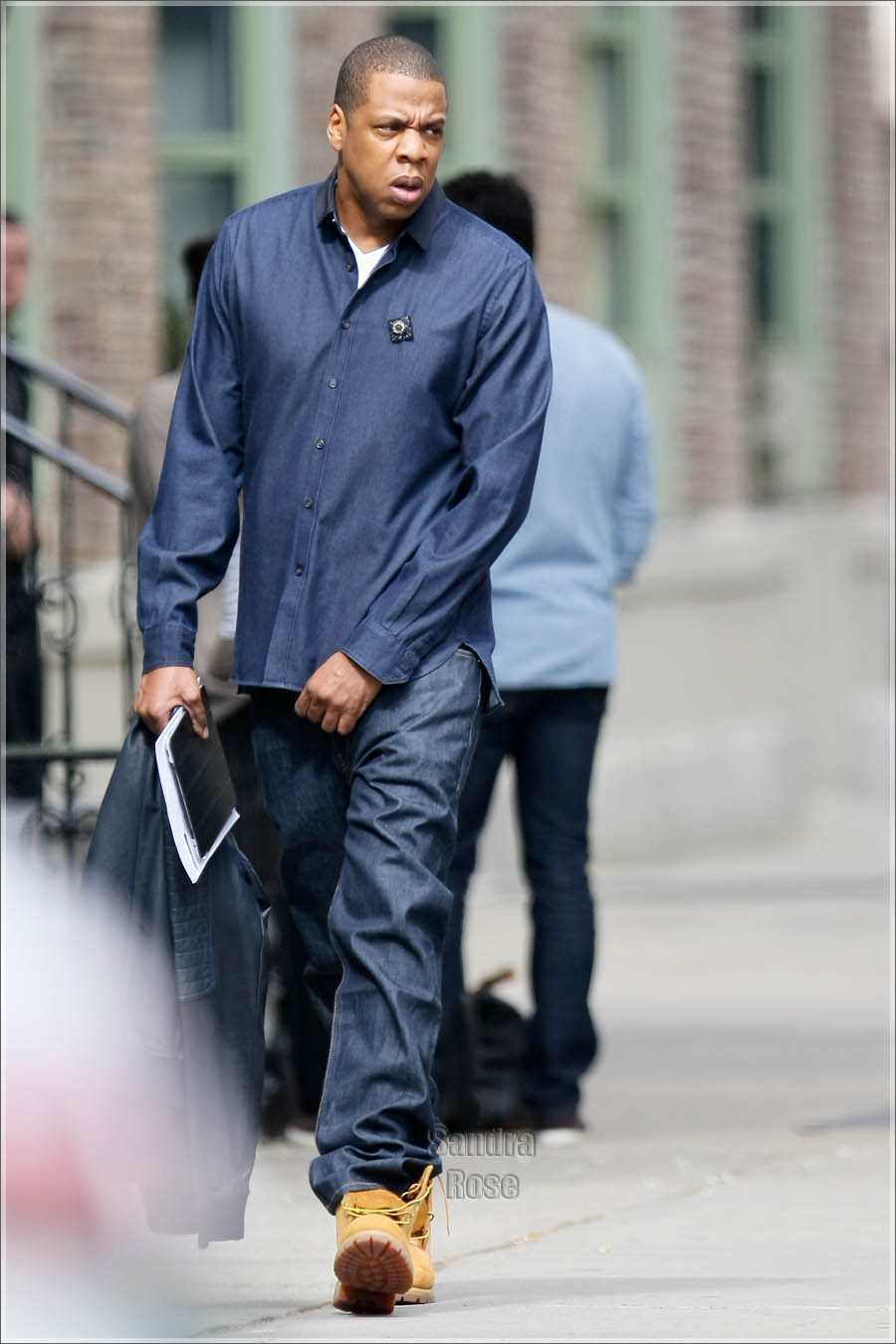 Picture Me Dope: Jay-Z Walking Through. jay z wearing timberland boots. 